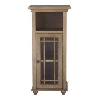 Elegant Home Fashions Warrick 32 3/8 in H x 15 in W x 12 in D Reclaimed Wood Storage Cabinet