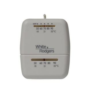 White Rodgers M30 Heat Only Non Programmable Thermostat M30