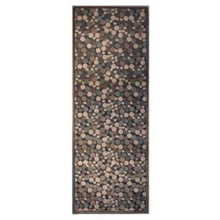 iCustomRug Effervescence Ocean 2 ft. 6 in. x 7 ft. 8 in. Area Rug EFF2X8OC