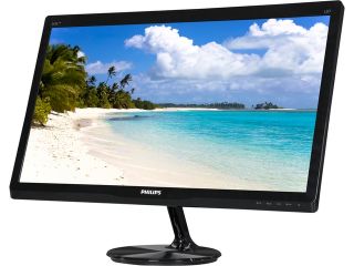 PHILIPS 247E4LHAB Black 23.6" 2 ms (GTG) Dual HDMI Widescreen LED Backlight LCD Monitor250 cd/m2 DC 20,000,000:1 (1000:1) Built in Speakers