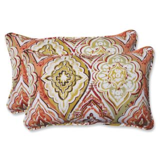Pillow Perfect Outdoor Montrese Desert 18.5 inch Throw Pillow (Set of