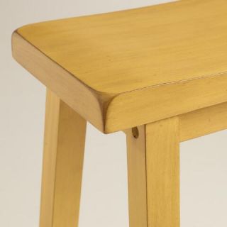 Yellow Schoolhouse Barstool