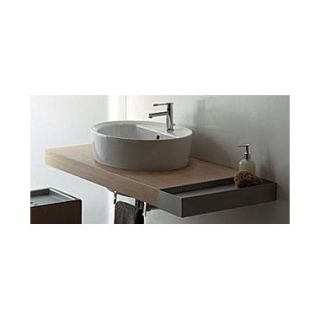 Scarabeo by Nameeks Line 59 Wood Console Vanity Top; Wenge