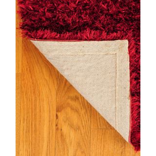 Shag Red Carnation Rug by Natural Area Rugs