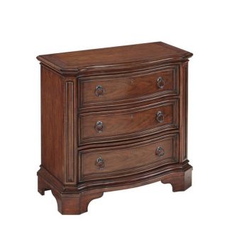 Home Styles Santiago Three Drawer Chest in Cognac   5575 41