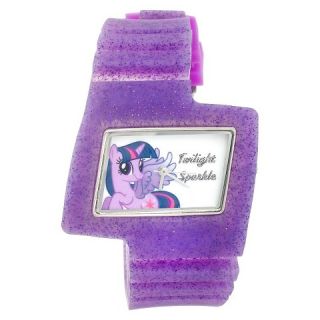 My Little Pony Lightning Shaped Analog Wristwatch   Purple