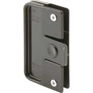 Prime Line Sliding Screen Door Latch and Pull, Black Plastic, Rolleze DISCONTINUED A 158