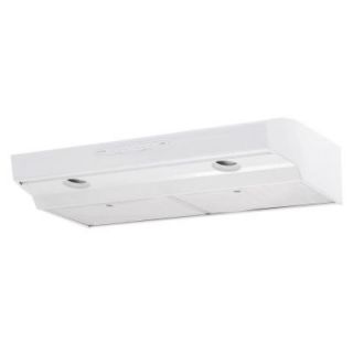 NuTone Allure II Series 36 in. Range Hood in White WS236WW