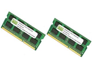 NEMIX RAM 4GB (2X2GB) DDR3 1600MHz PC3 12800 204 pin SODIMM Laptop Notebook Memory
