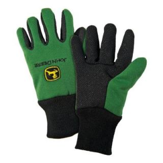 John Deere Cotton Jersey Youth Light Duty Grip Gloves JD00002/Y