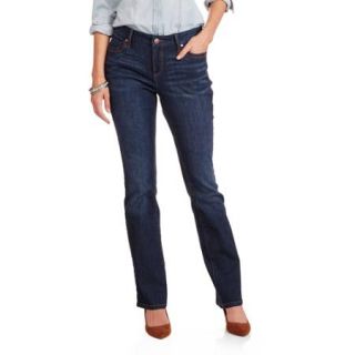 Faded Glory Women's Slim Bootcut Core Denim available in Regular and Petite