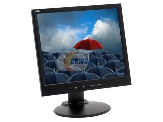 AOC LM740 Black 17" 12ms LCD Monitor 270 cd/m2 500:1