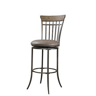 Hillsdale Charleston 26 Swivel Bar Stool with Cushion