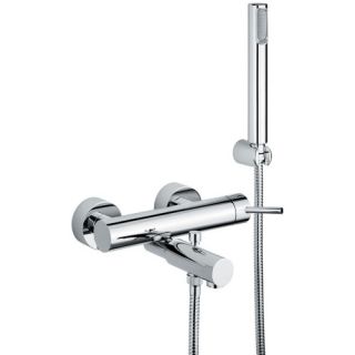 WS Bath Collections Linea Wall Mount Volume Control Hand Shower Set
