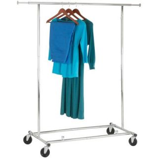 Honey Can Do Collapsible Chrome Garment Rack