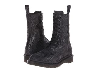 Dr Martens Alix Black Hi Shine Snake