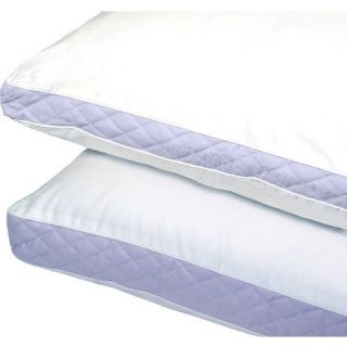 Ultrasoft Quilted Sidewall Bed Pillows, Extra Firm, Set of 2