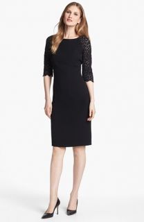 Lafayette 148 New York Collette Lace Sleeve Dress