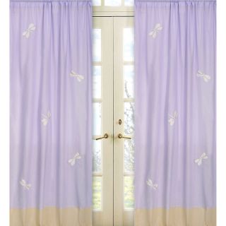 Sweet Jojo Designs Girl 5 piece Purple Dragonfly Toddler Comforter Set