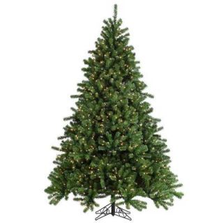 Sterling 7.5 ft. Pre Lit Grand Canyon Spruce Artificial Christmas Tree with Clear Lights 5734  75C