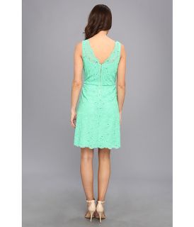Laundry by Shelli Segal Scalloped Lace Dress Spring Bud
