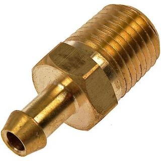 Dorman   Autograde Brass Hose Fitting Male Connector 1/4 In. x 1/4 In. MNPT 492 004.1