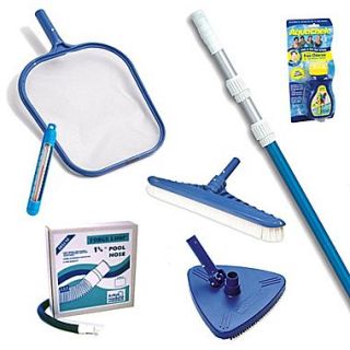 Blue Wave Large Pool Maintenance Kit For Above Ground Pools, Blue