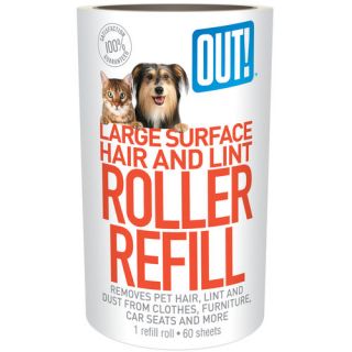 OUT Large Surface Hair and Lint Remover Roller Refill