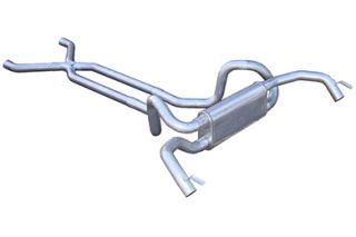 1967 1981 Chevy Camaro Performance Exhaust Systems   Pypes SGF70   Pypes Exhaust Systems (Federal Emissions)
