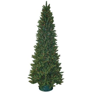 Slender Green Spruce Artificial Christmas Tree with 850