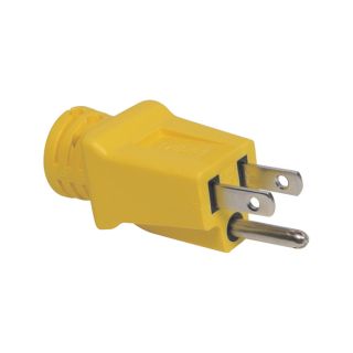 Prime Wire & Cable Outdoor Extension Cord — 25ft., 15 Amps, 14/3 Gauge, Blue/Yellow, Model# KC506725  Extension Cords