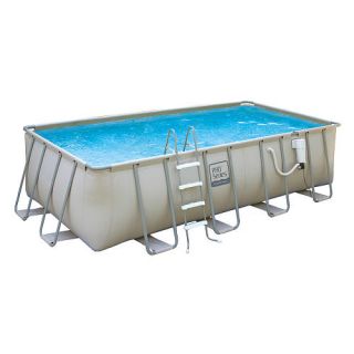 Metal Frame Swimming Pool Package 12' x 24' x 52"    Blue Wave Products