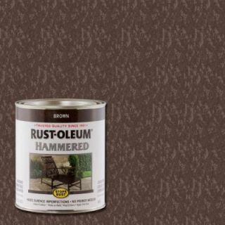 Rust Oleum Stops Rust 1 qt. Hammered Brown Rust Preventive Paint (Case of 2) 239073