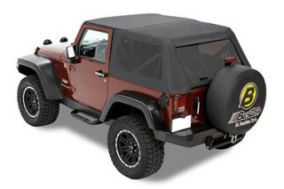 2007 2016 Jeep Wrangler Soft Tops   Bestop 56804 35   Bestop Trektop Jeep Top