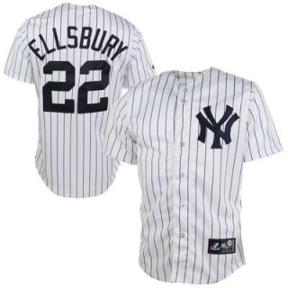 Jacoby Ellsbury New York Yankees Majestic Replica Player Jersey   White