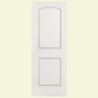 Masonite Solidoor Roman Smooth 2 Panel Round Top Solid Core Primed Composite Interior Door Slab 24935 On Popscreen