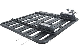 2007 2016 Jeep Wrangler Roof Cargo Baskets   Rhino Rack JA5849   Rhino Rack Backbone Pioneer Platform Roof Rack