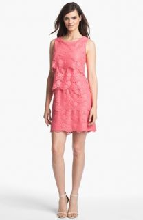 Jessica Simpson Tiered Lace Shift Dress