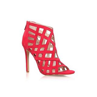 Vince Camuto Red Tatianna high heel strappy ankle shoe boot