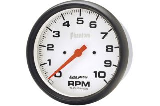 AutoMeter 5898   Range 0   10,000 RPM 5"   In Dash Mount Tachometer   Gauges