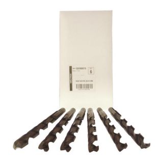 Disston Tool BLU MOL 29/64 inch Black Oxide Drill Bits (Pack of 6)