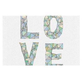 KESS InHouse Four Letter Word by Skye Zambrana Decorative Doormat