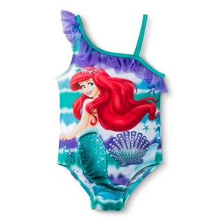 Disney® Princess Toddler Girls One Piece Ariel Swimsuit