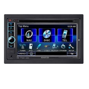 Kenwood DDX418 In Dash Head Unit Car Stereo   DVD Receiver, 6.1 Touchscreen, 200 Watts Total, Bluetooth, USB Input, Front AUX Input, Remote
