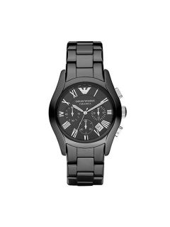 Emporio Armani AR1400 Ceramic Black Mens Bracelet Watch