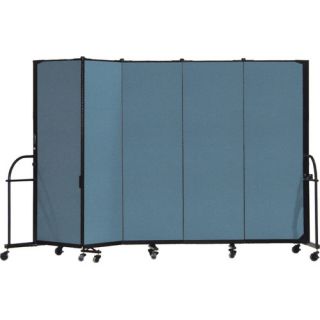 Heavy Duty Five Panel Portable Room Divider by Screenflex