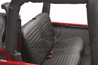 2003 2006 Jeep Wrangler Canvas Seat Covers   Bestop 29229 35   Bestop Jeep Vinyl Seat Covers