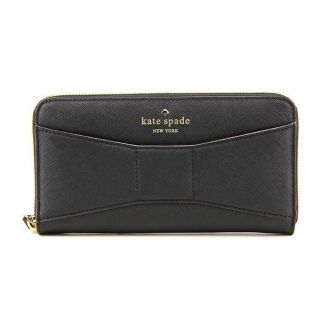 Kate Spade 2 Park Avenue Saffiano Leather Lacey Black Wallet