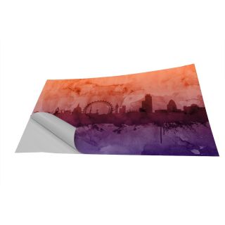 London England Skyline Wall Mural by Americanflat