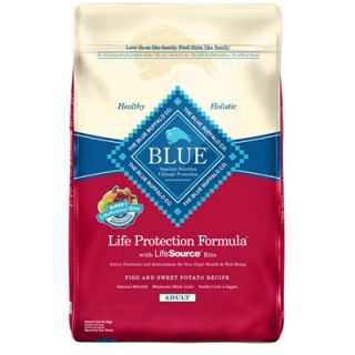 Blue Life Protection Formula Fish and Sweet Potato Recipe Adult Dog Food, 30 lb. Bag